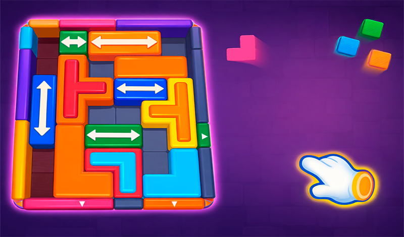 Block Jam: A color Puzzle game cover