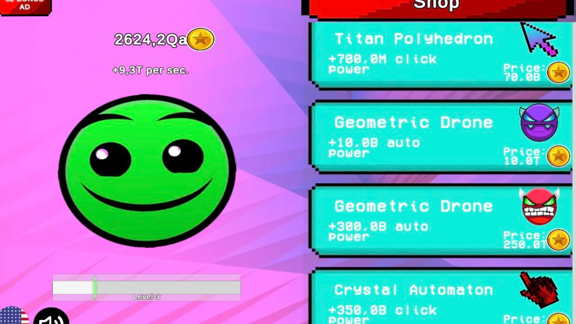 Geometric Clicker:God — screenshot 4