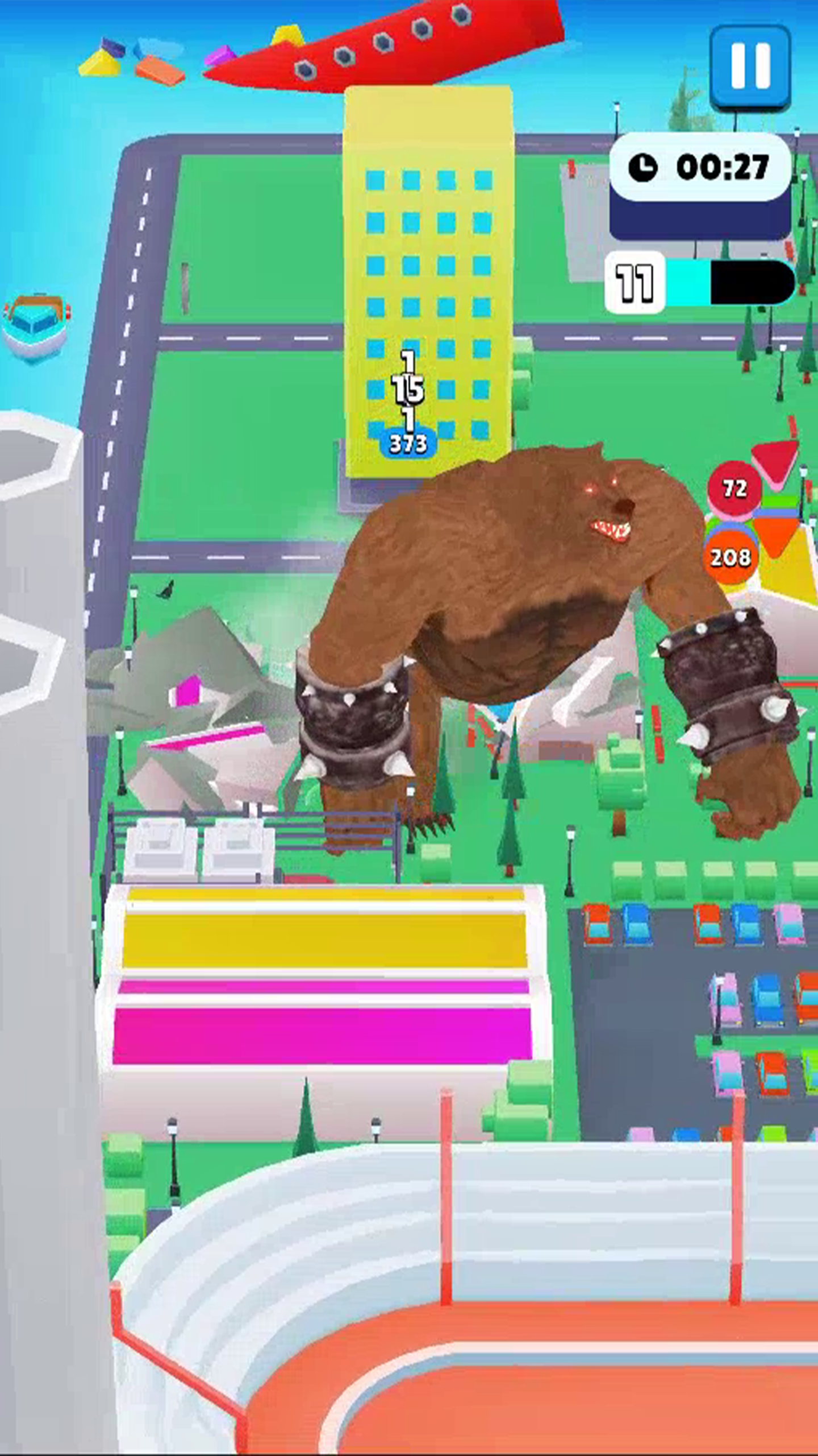 Crazy Kaiju 3D screenshot 7