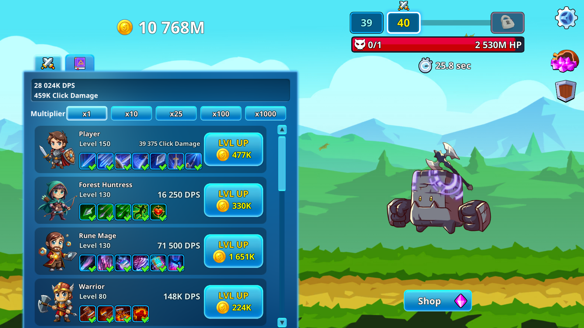 Heroes vs Monsters: Idle RPG — screenshot 7