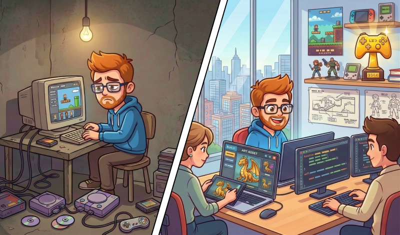 Idle Game Dev Simulator game cover