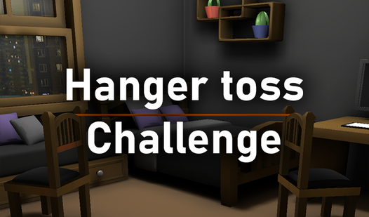 Hanger Toss Challenge