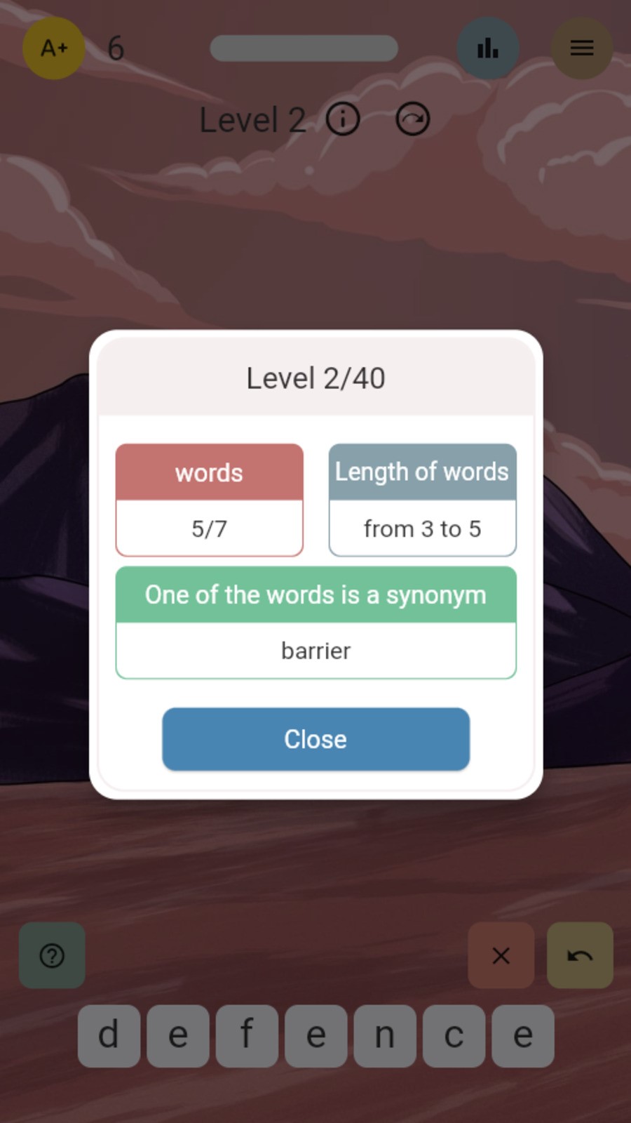 Words from word and contrary screenshot 9