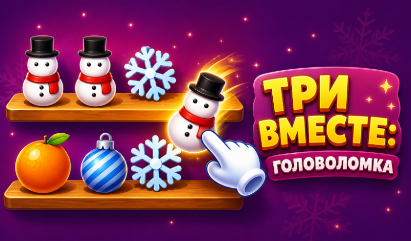 Три вместе: Головоломка game cover