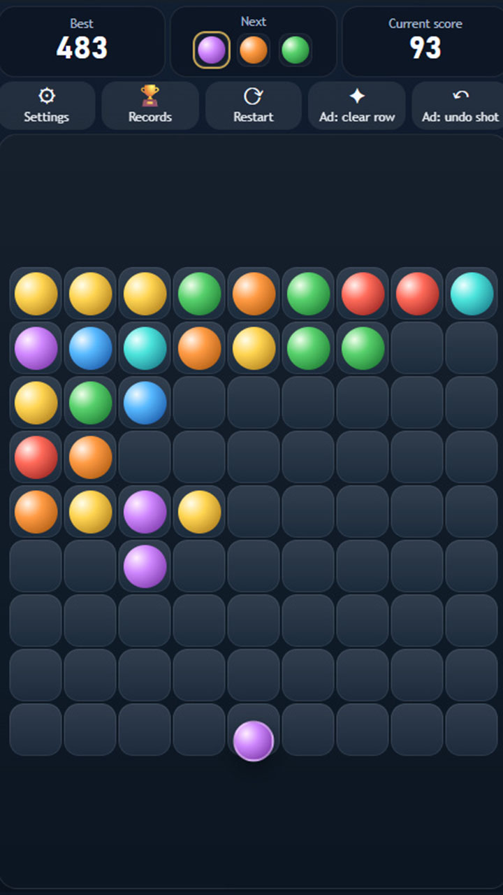 Balls Shooter Classic screenshot 16