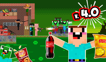 Super playground: noobs, chips and cola!