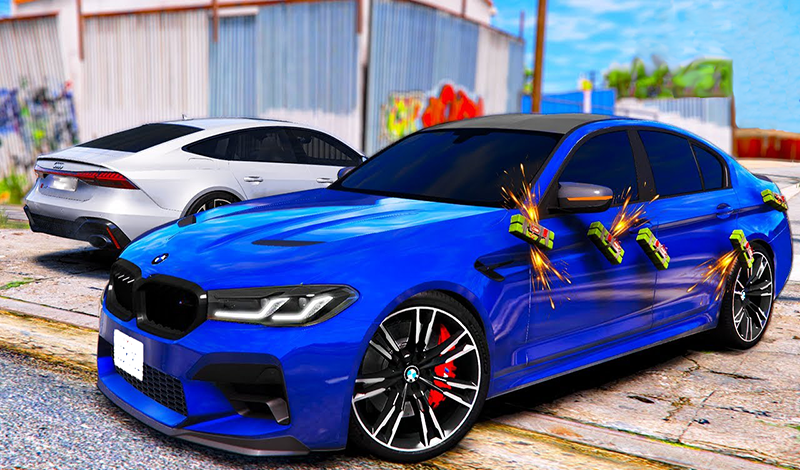 BMW M5 game cover