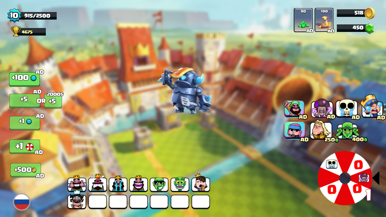 Clicker Evolution Roale Clahs — screenshot 2