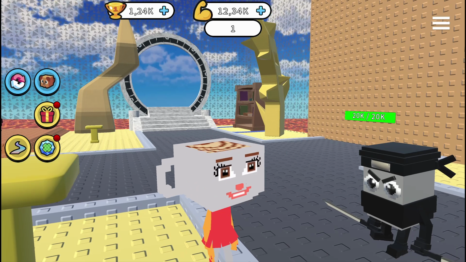 Brainrots destroying walls — screenshot 5