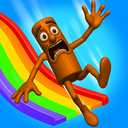 Crazy Downhill! Ragdoll Fall Down!