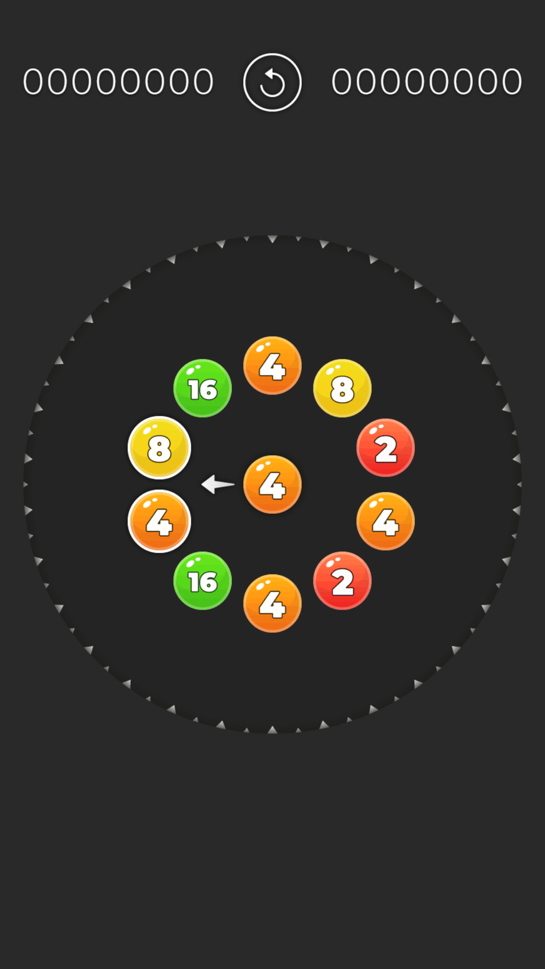 Bubble Circle 2048 screenshot 4