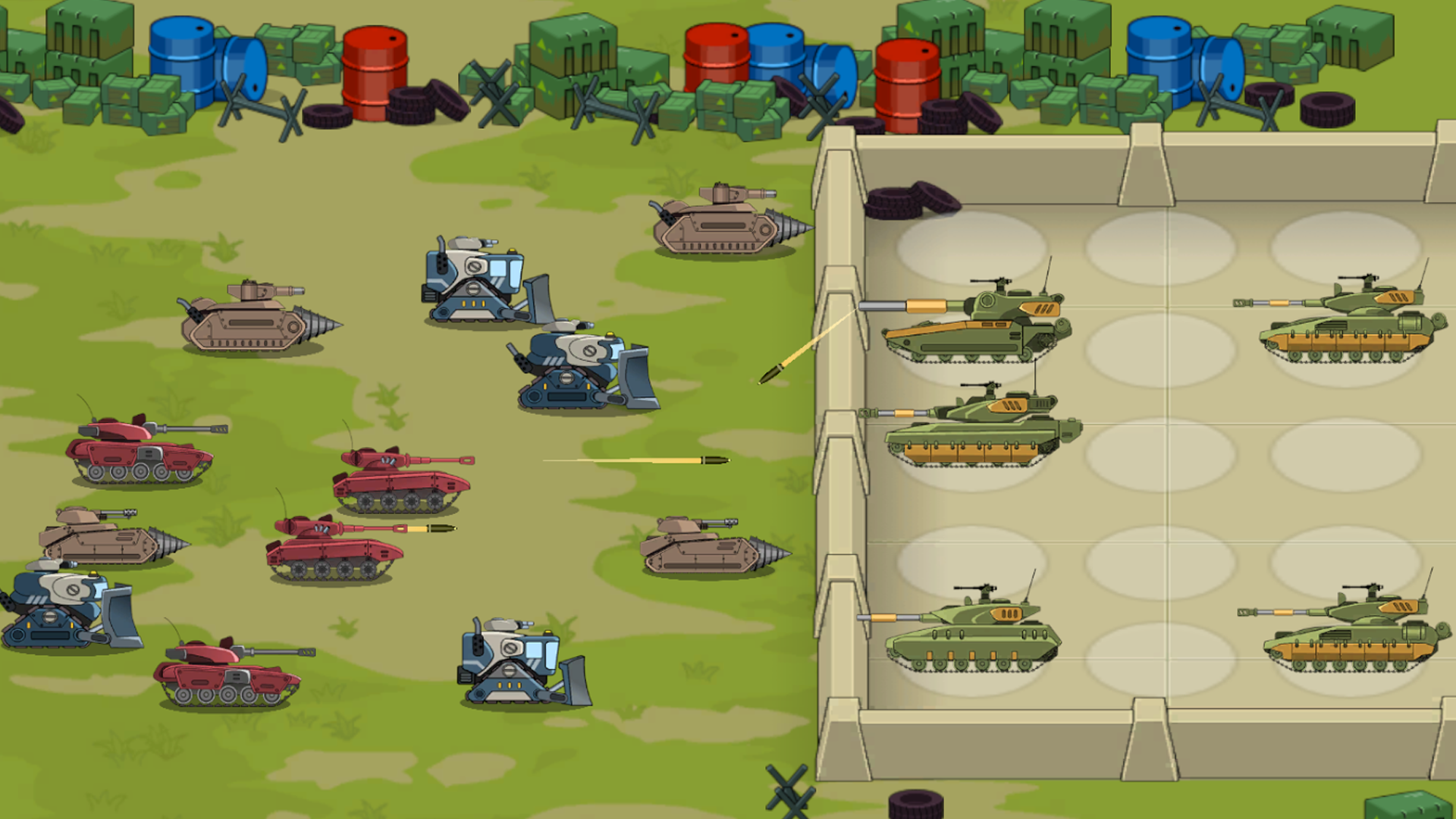 Defender: Tanks Merge screenshot