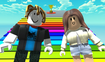 Roblox Obby: Gökyüzüne Giden Yol