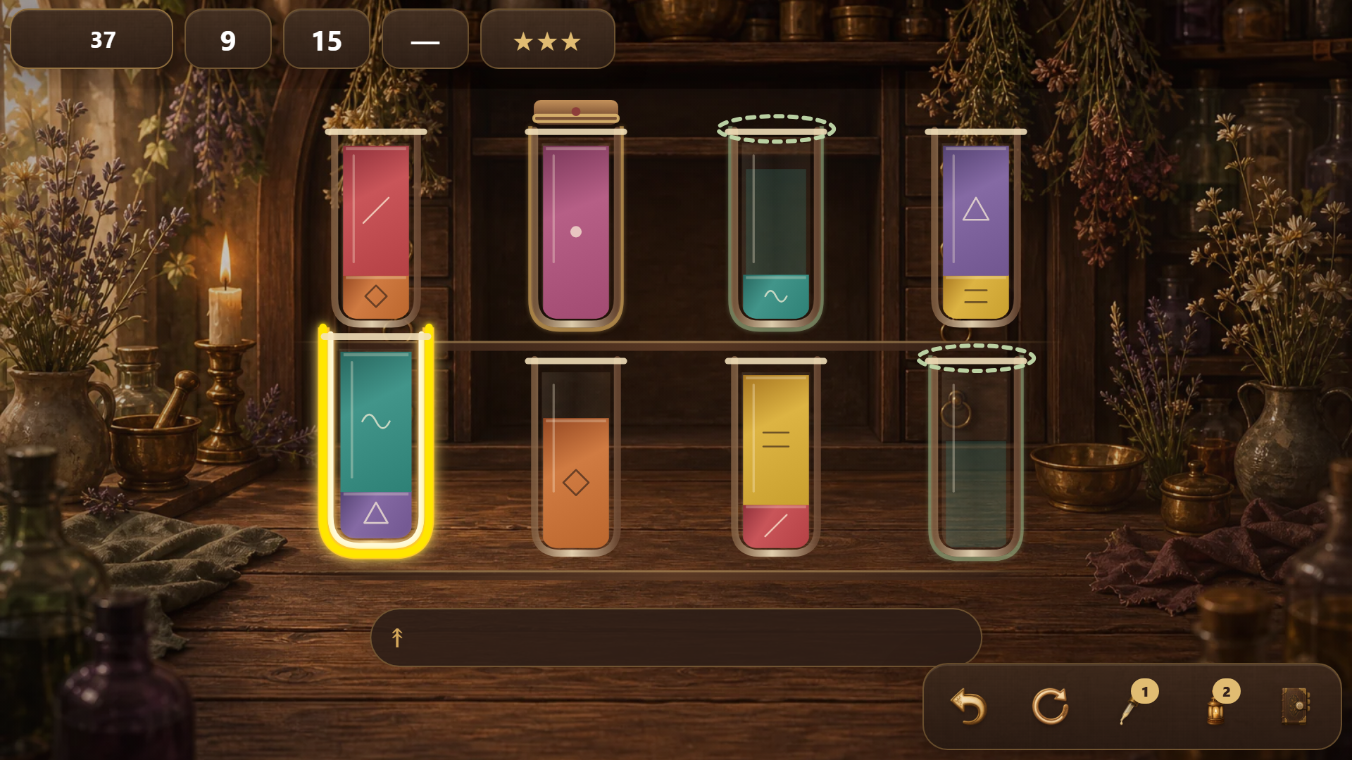Алхимическая сортировка — screenshot 1