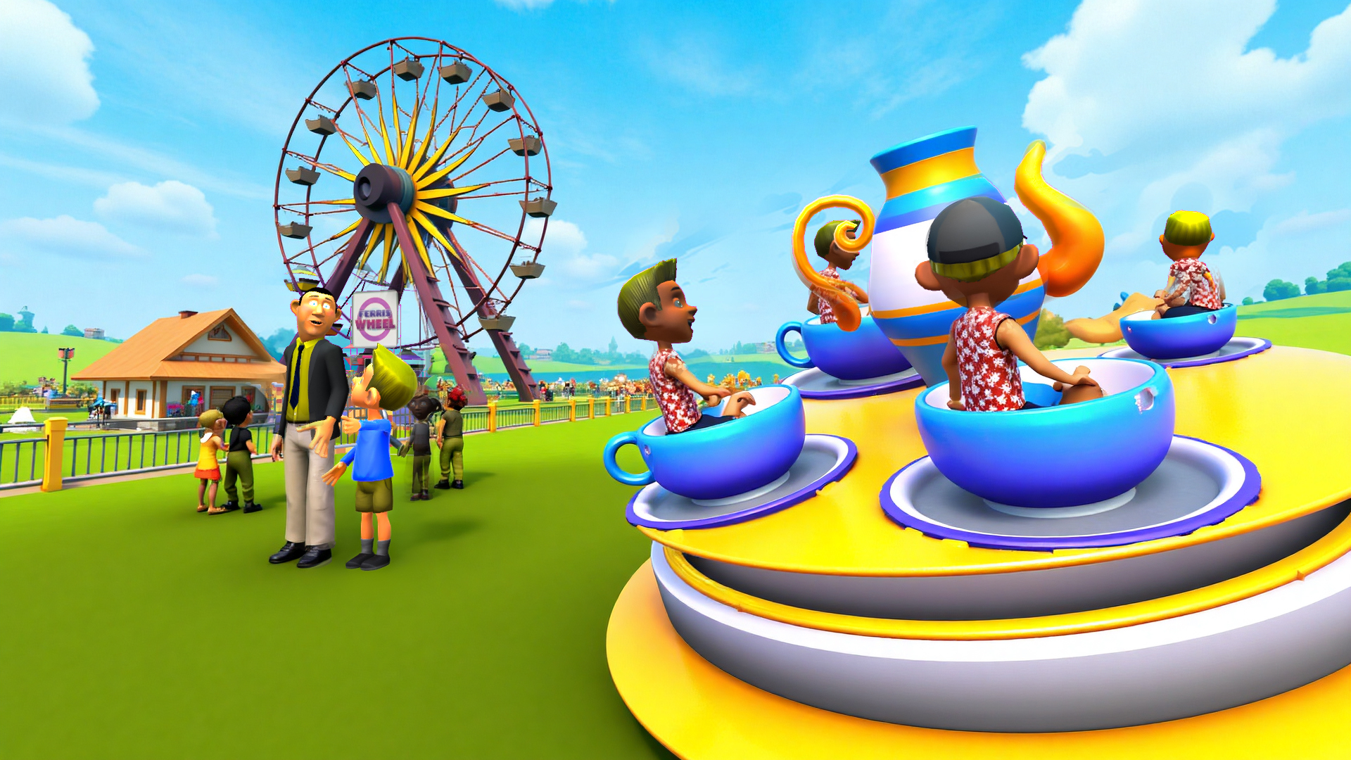 Naughty Baby Amusement Park 3D — скриншот 3