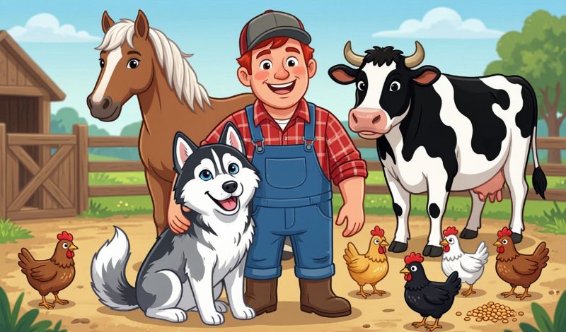 Farming game cover
