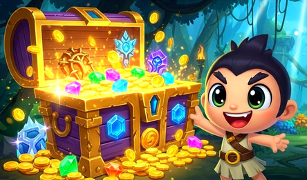 Labubu and Treasures: Fun Adventure