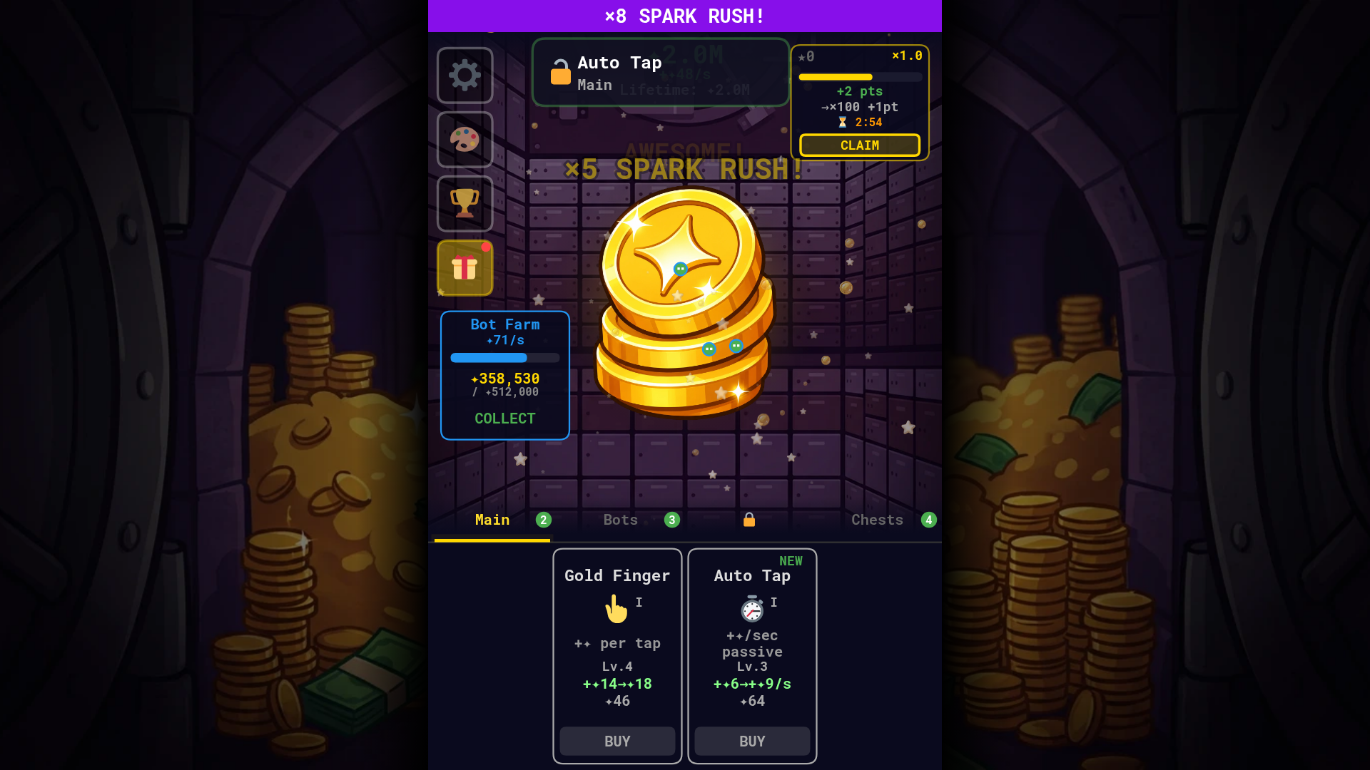 Tap Reserve — screenshot 1
