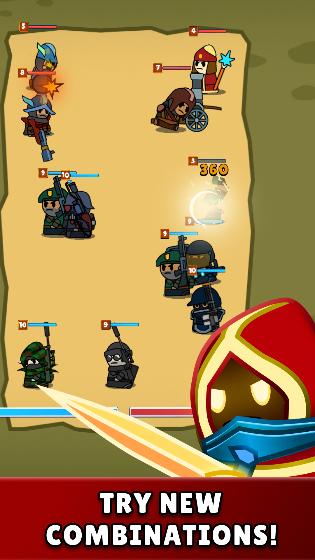 Army Evolution: Merge & Tactics screenshot 10
