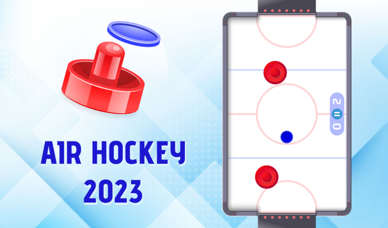 Air Hockey 2023 game cover