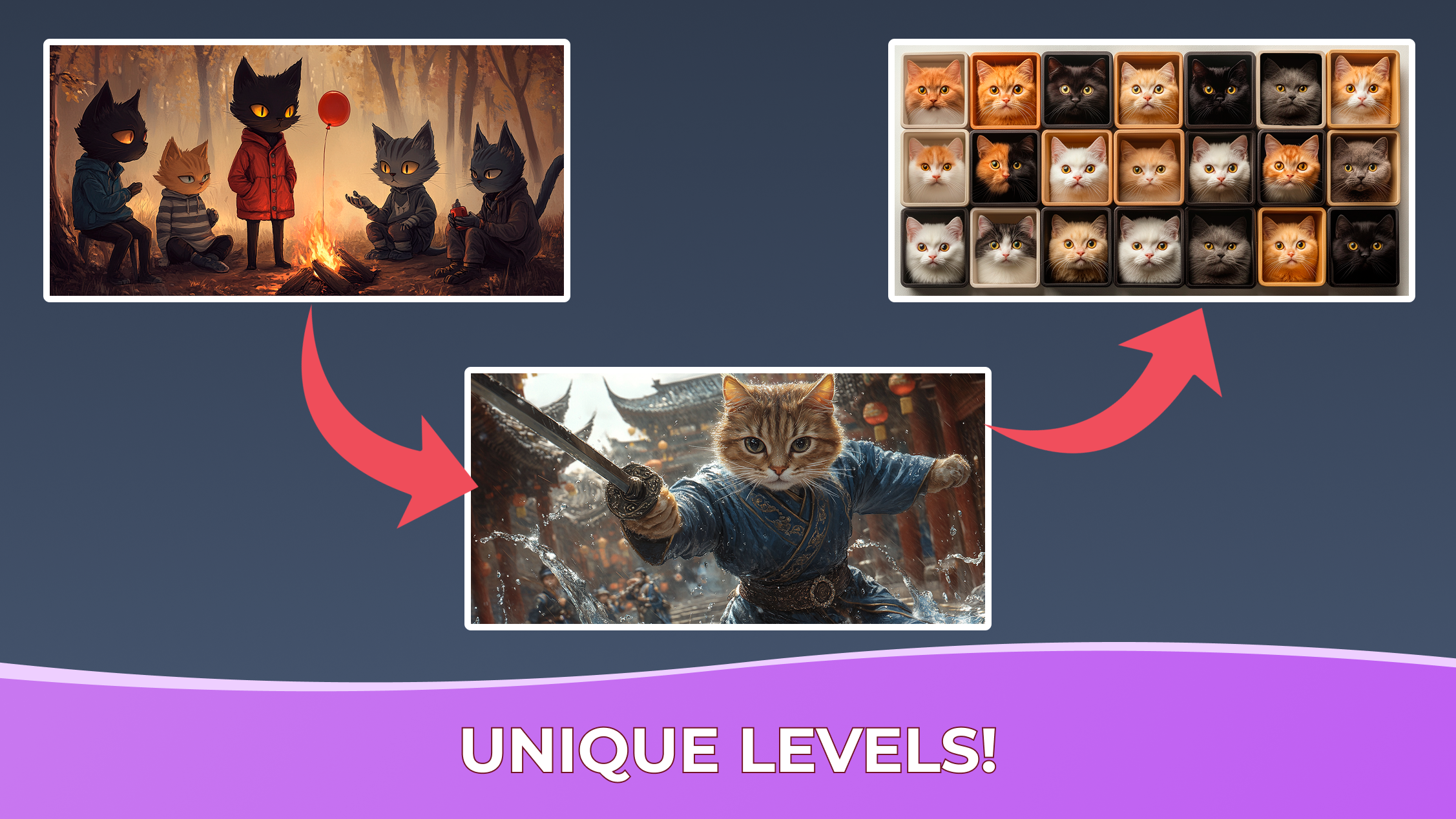 Cozy Cats: Find 10 Differences — screenshot 3