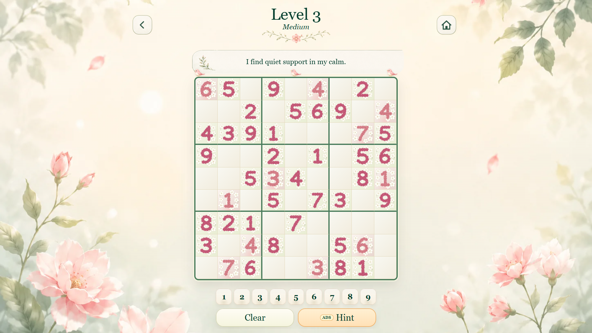 Flower Sudoku screenshot 4