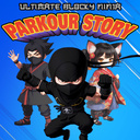 Ultimate Blocky Ninja Parkour Story