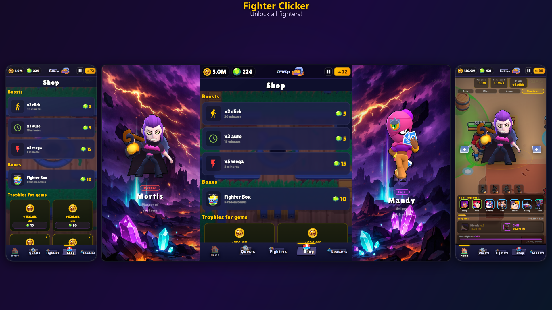 Fighter Clicker — screenshot 5