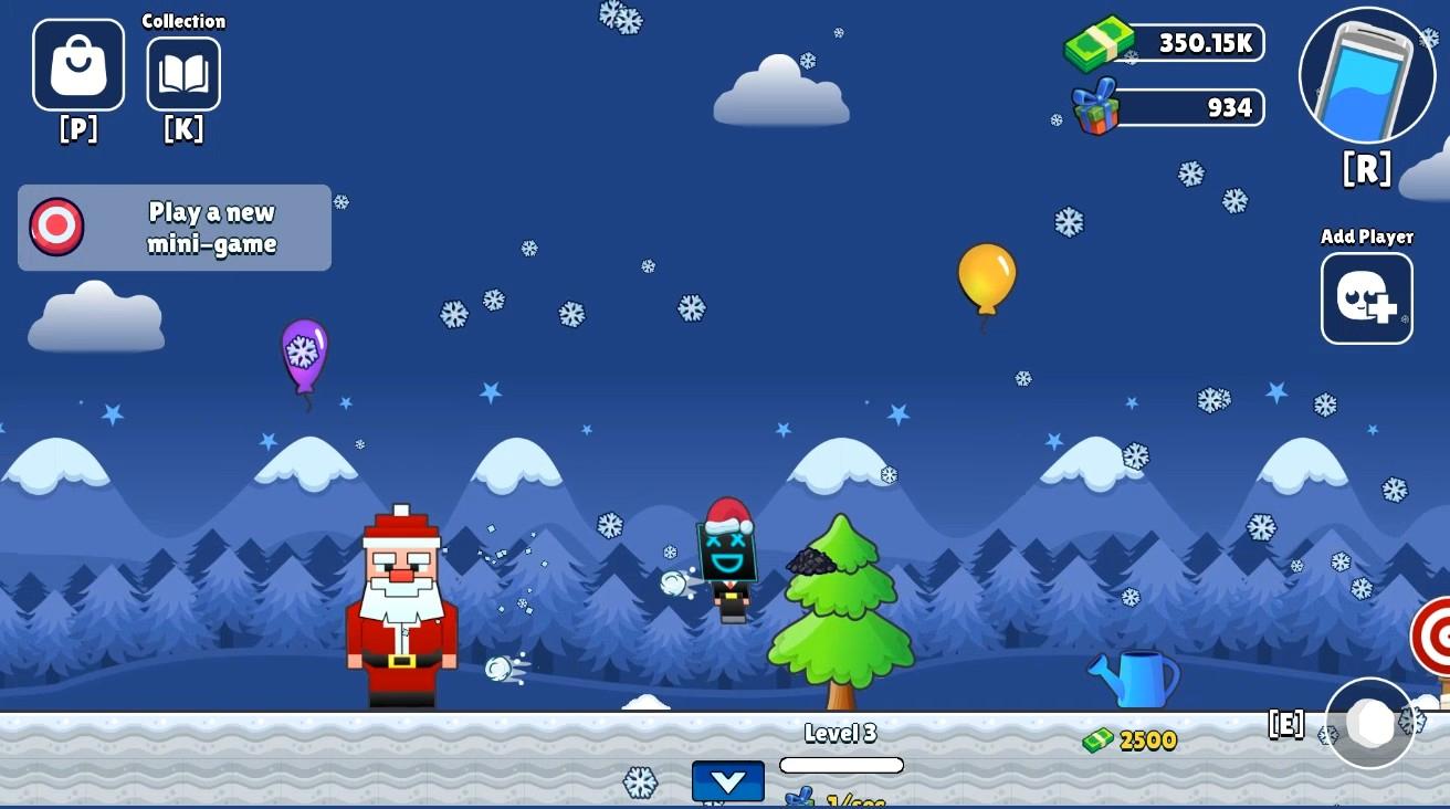 Snowy Adventures with Noob and Pro! screenshot