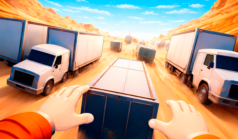 Truck parkour game cover