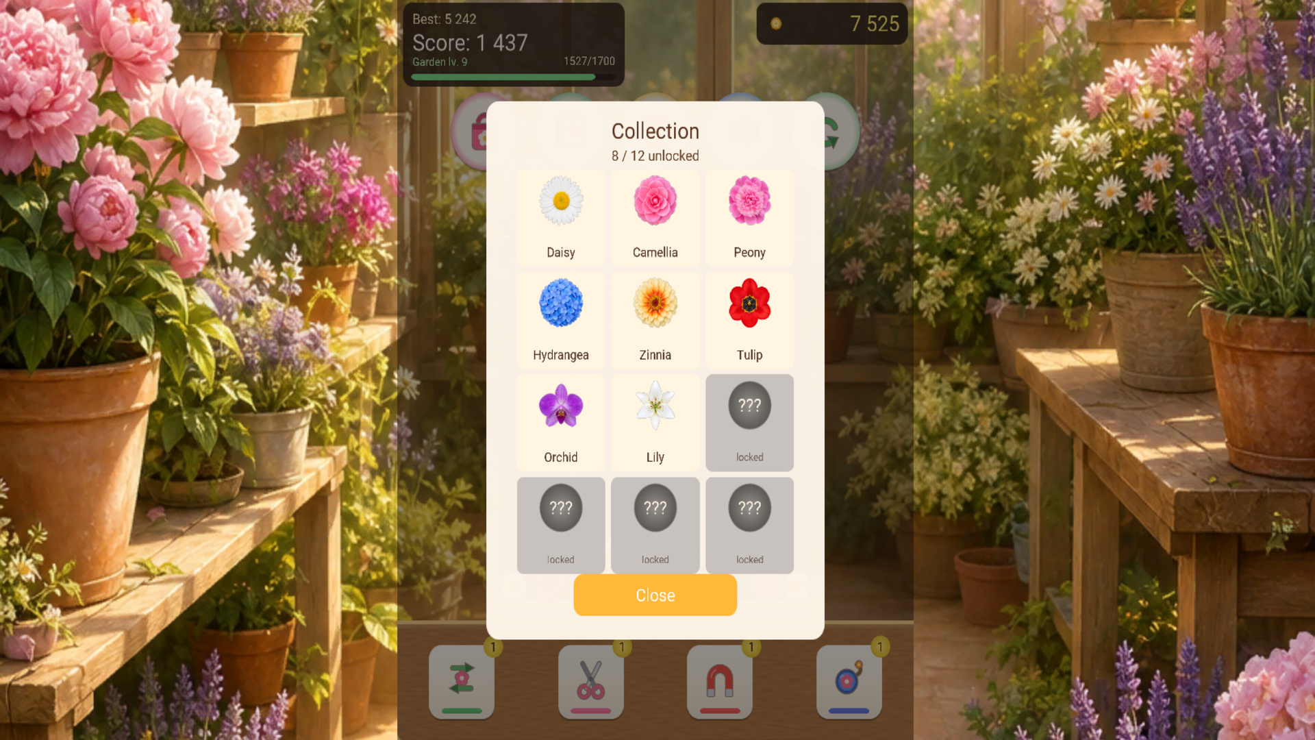 Merge Flowers: My Garden! — screenshot 1