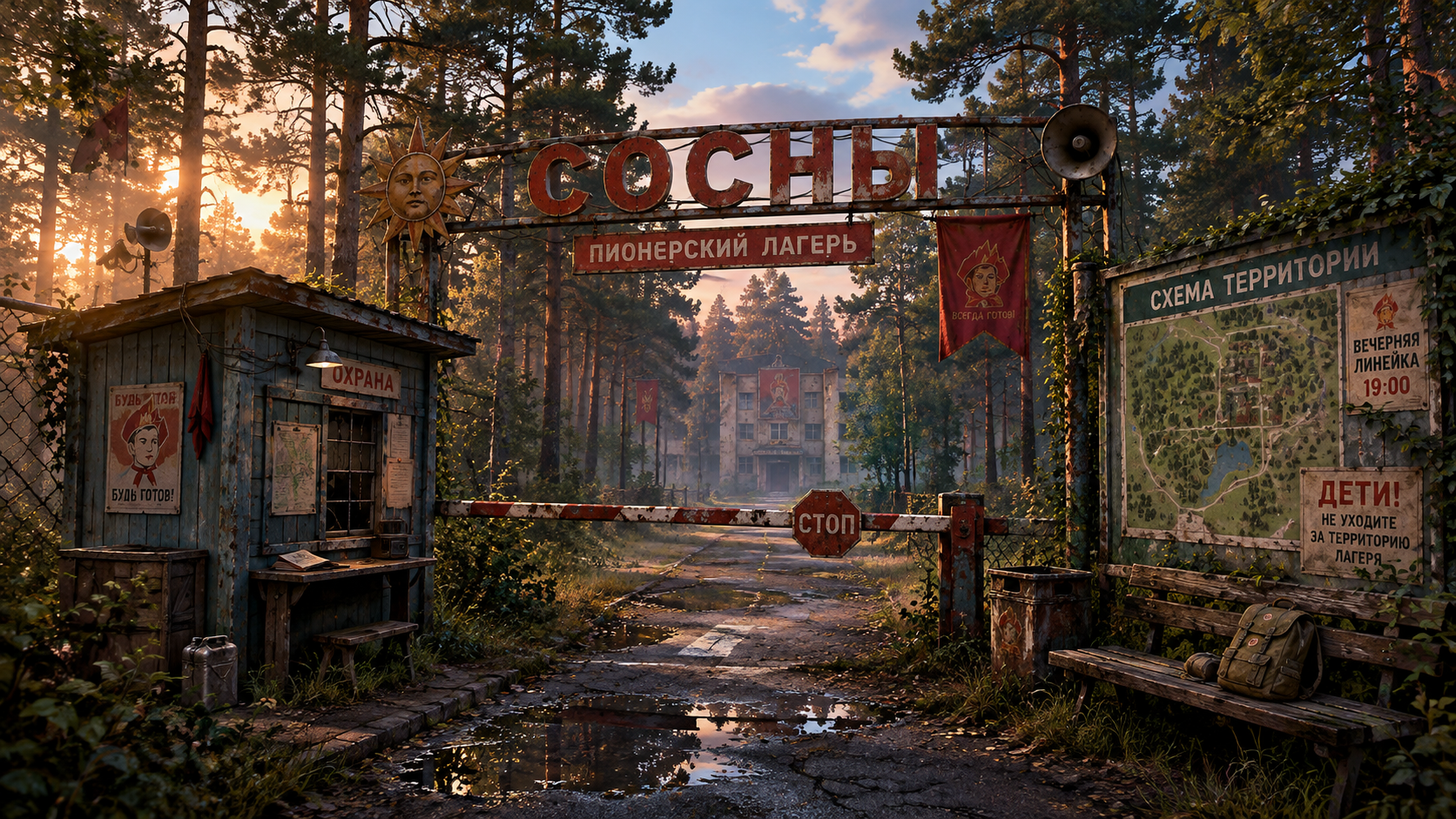 Тайна пионерского лагеря: Последняя смена — screenshot 1
