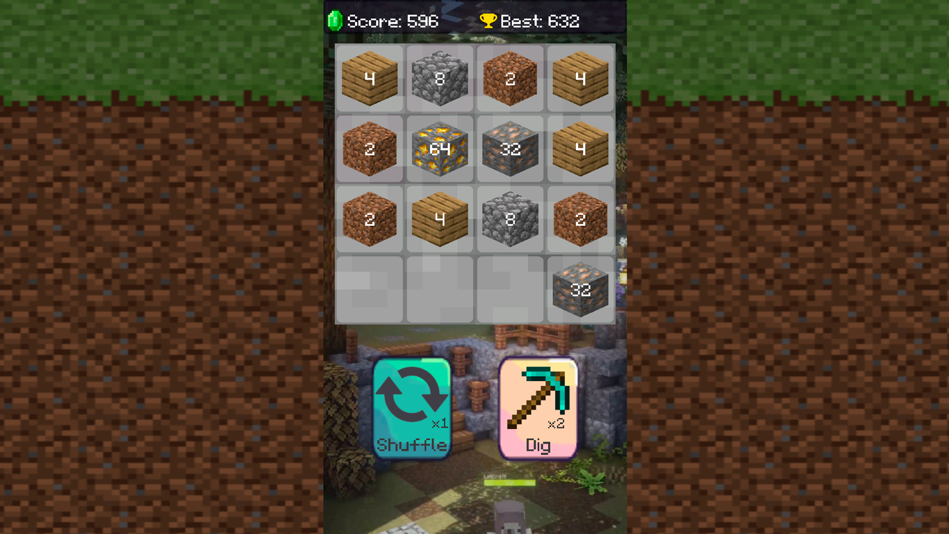 Mine 2048 — screenshot 2