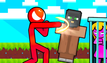 Stickman vs Villager: Save the Girl