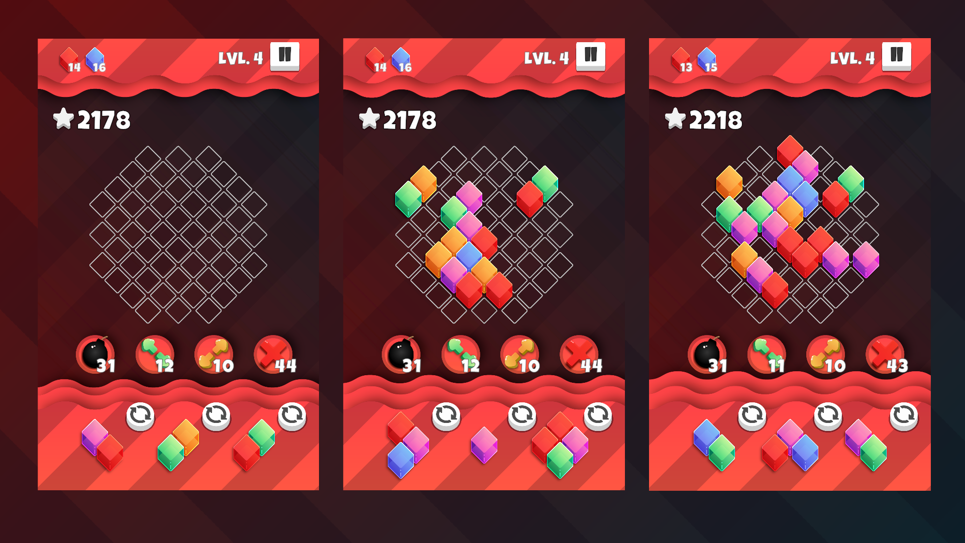 CubeBoom: Match 3 — screenshot 2