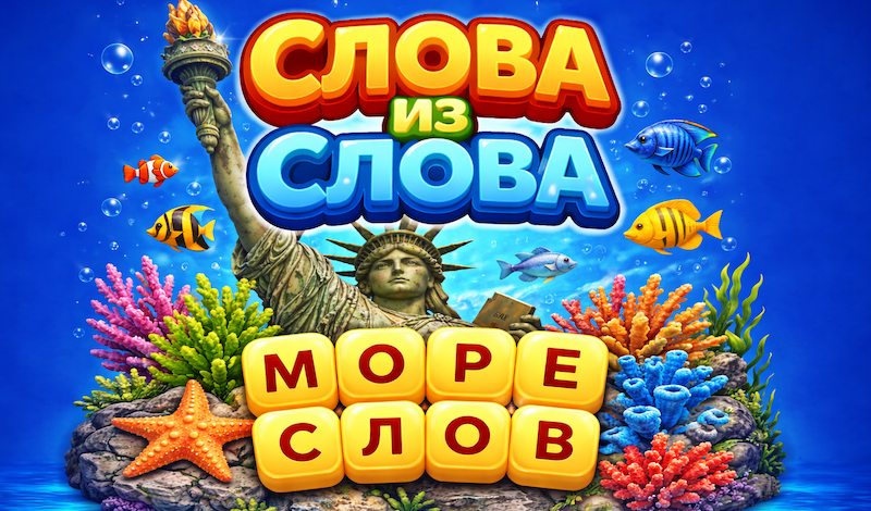 Слова из слова - море слов game cover