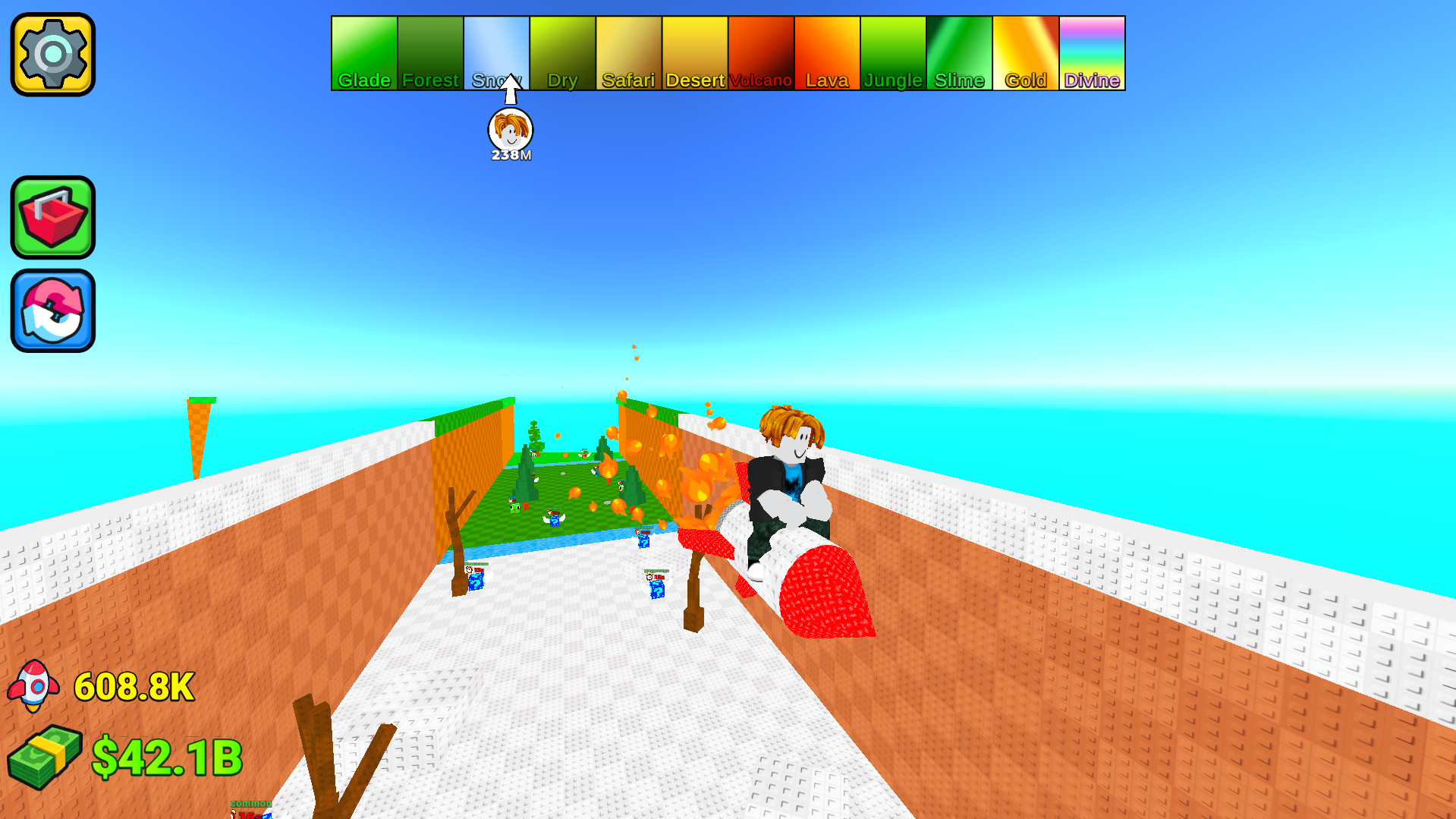 Fly the Rocket For Lucky Blocks! — screenshot 6