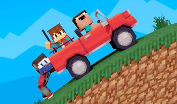 Нубик Гонщик: Hill Climb