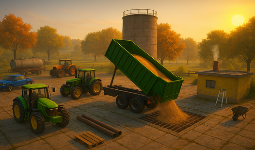 Real Tractor Farming Simulator: Village Harvest 3D