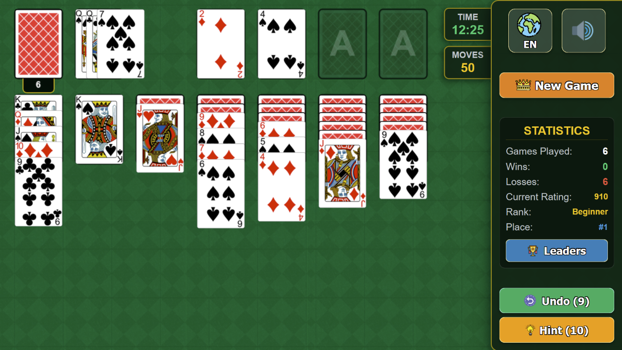 Klondike Solitaire Express — screenshot 2