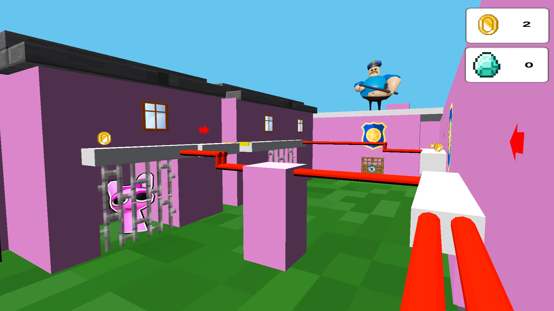 Obby's Pink Escape screenshot
