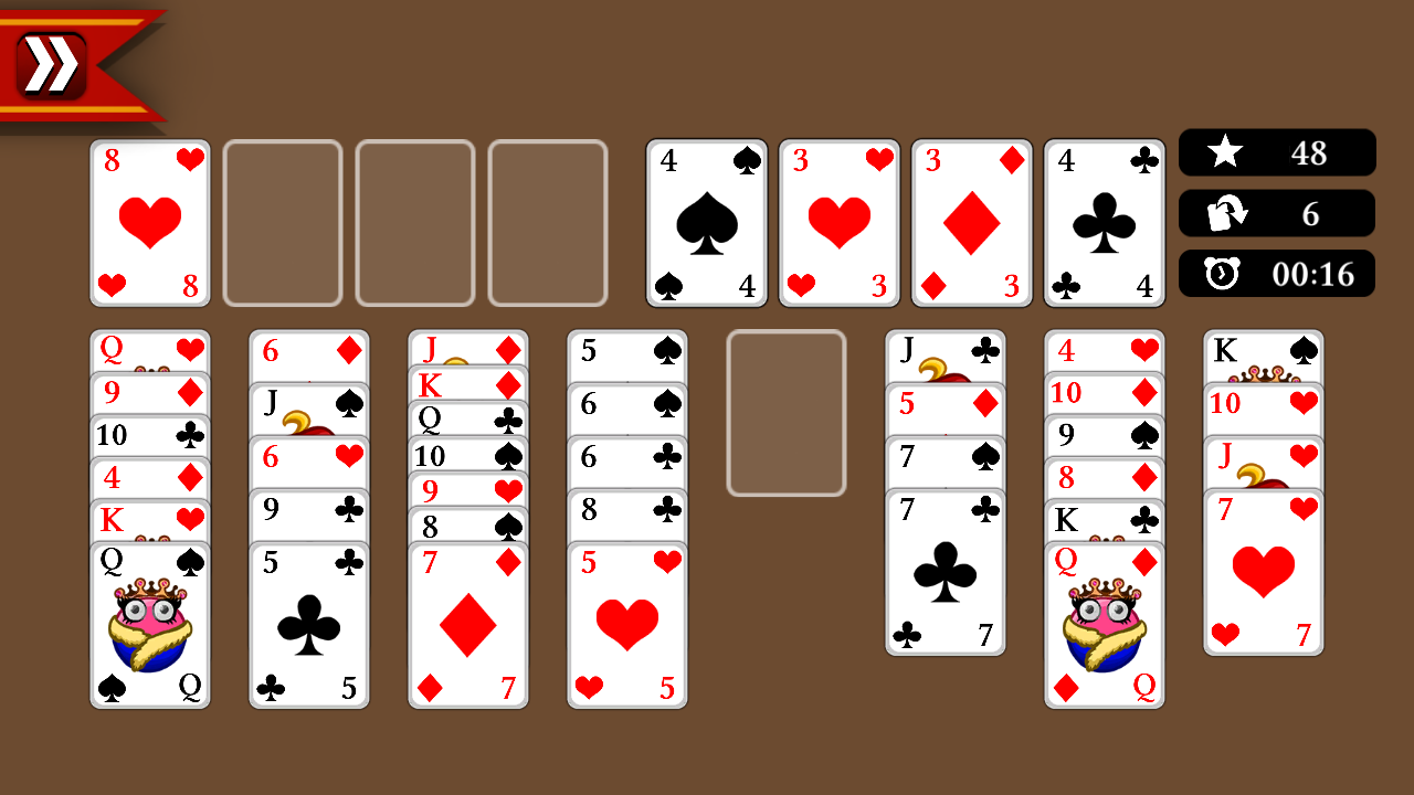 Classic Solitaire Free Cell screenshot