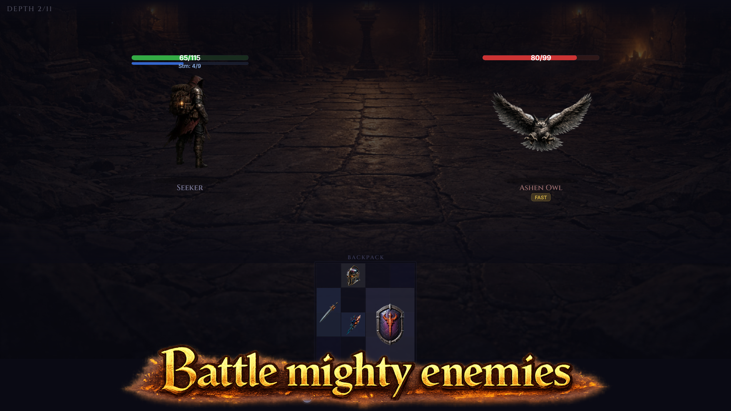 Dark Seeker Backpack — screenshot 1