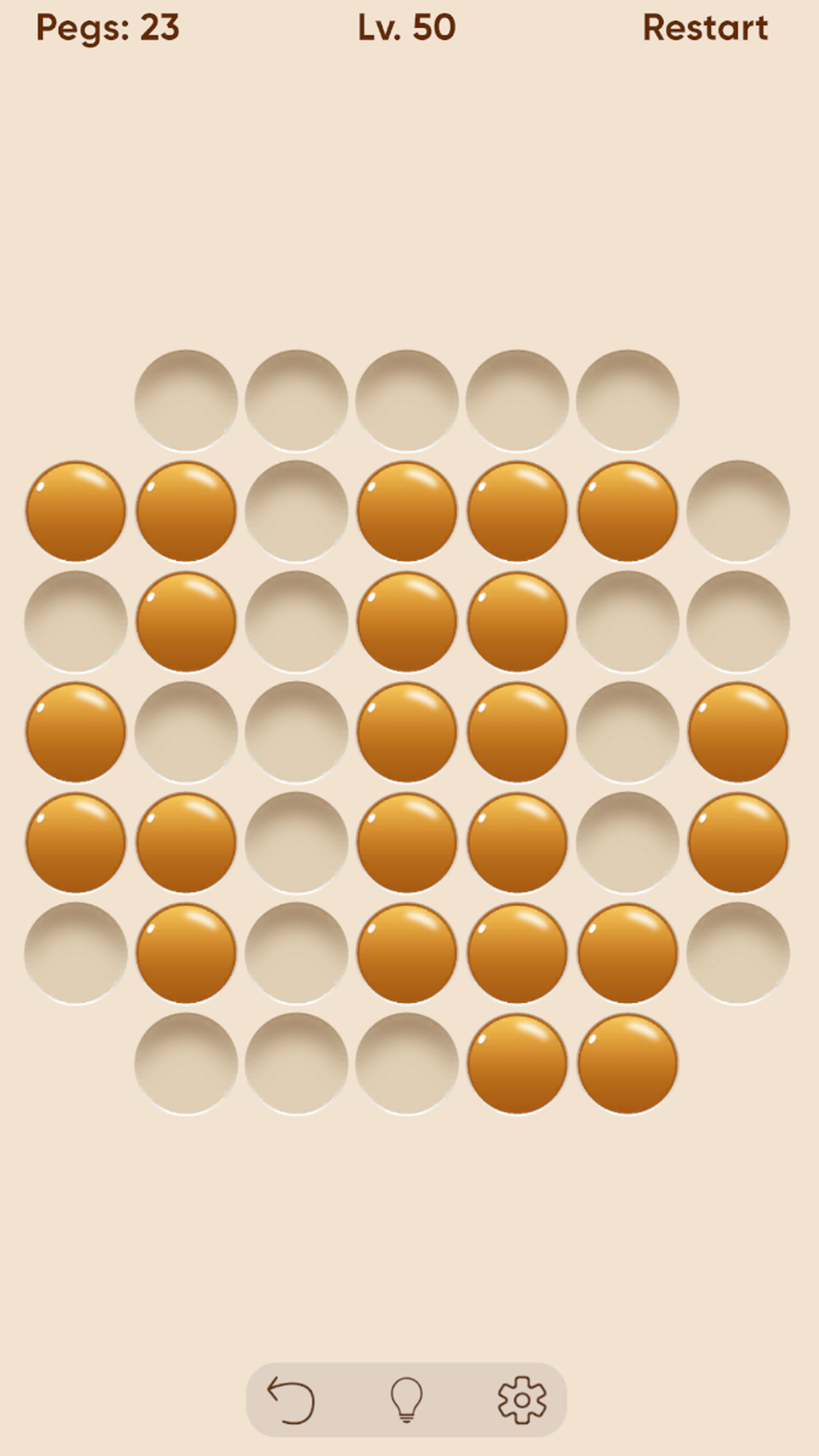 Peg Solitaire Puzzle screenshot 4