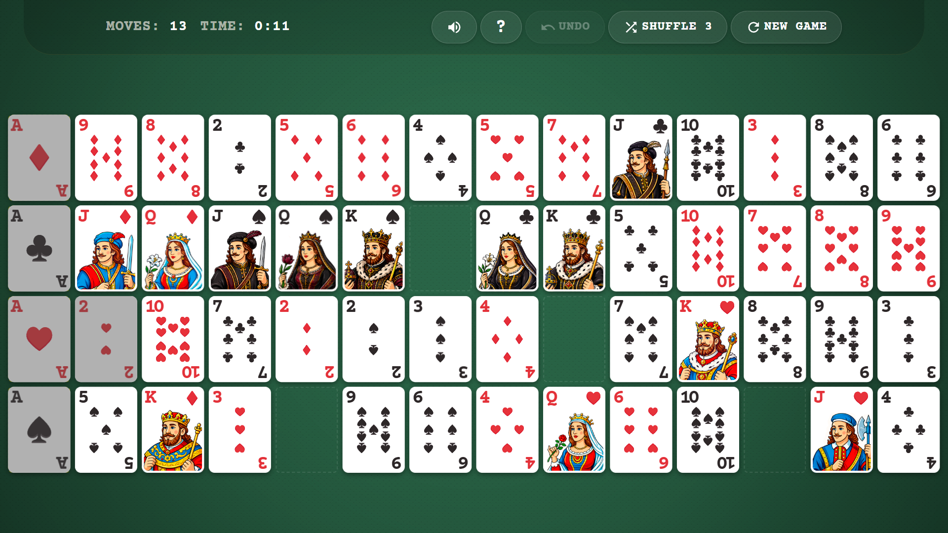 Solitaire Carpet Master — screenshot 1