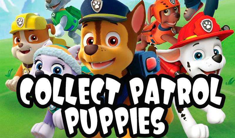 Collect patrol puppies game cover