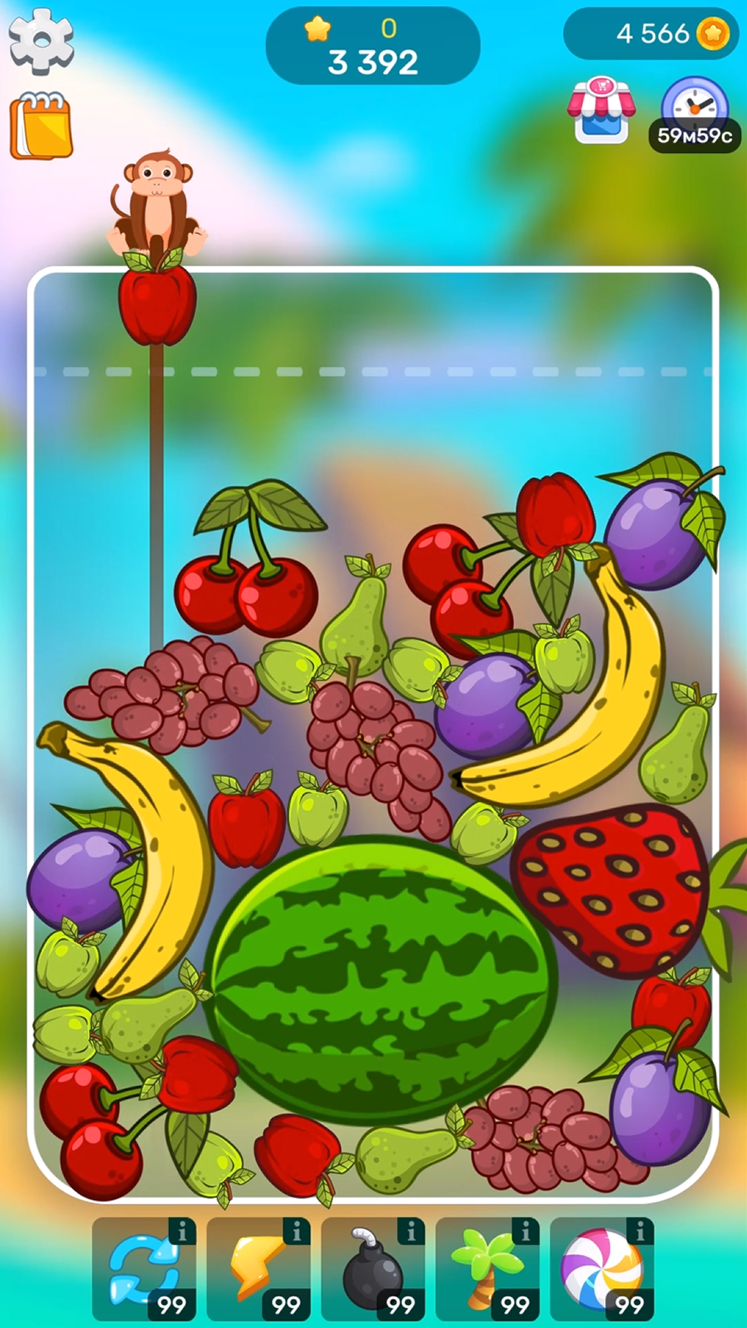 Throw and Connect: Fruit Adventures screenshot 6