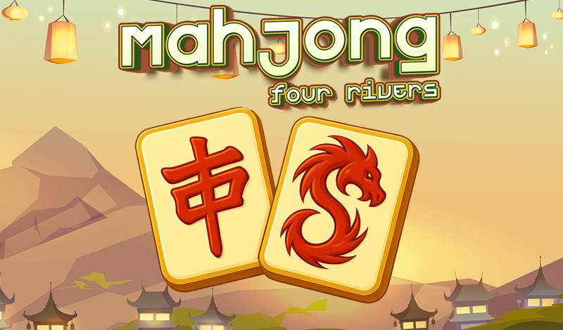 Mahjong Four Rivers game cover