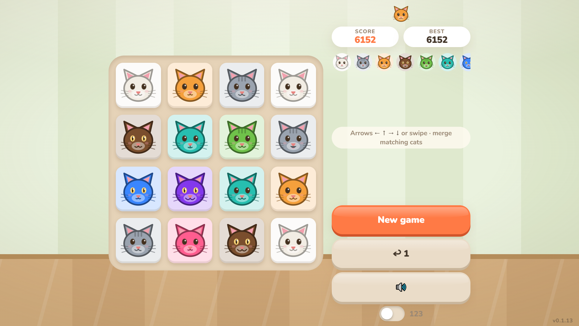 Cat Breeds 2048 — screenshot 2