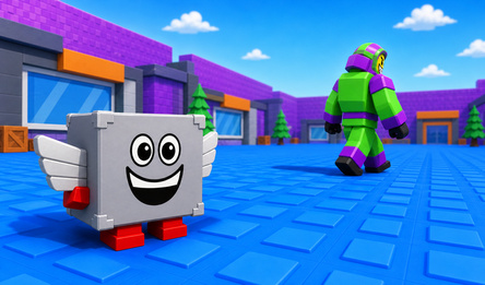 Run From Bosses: Hide Like Lucky Block